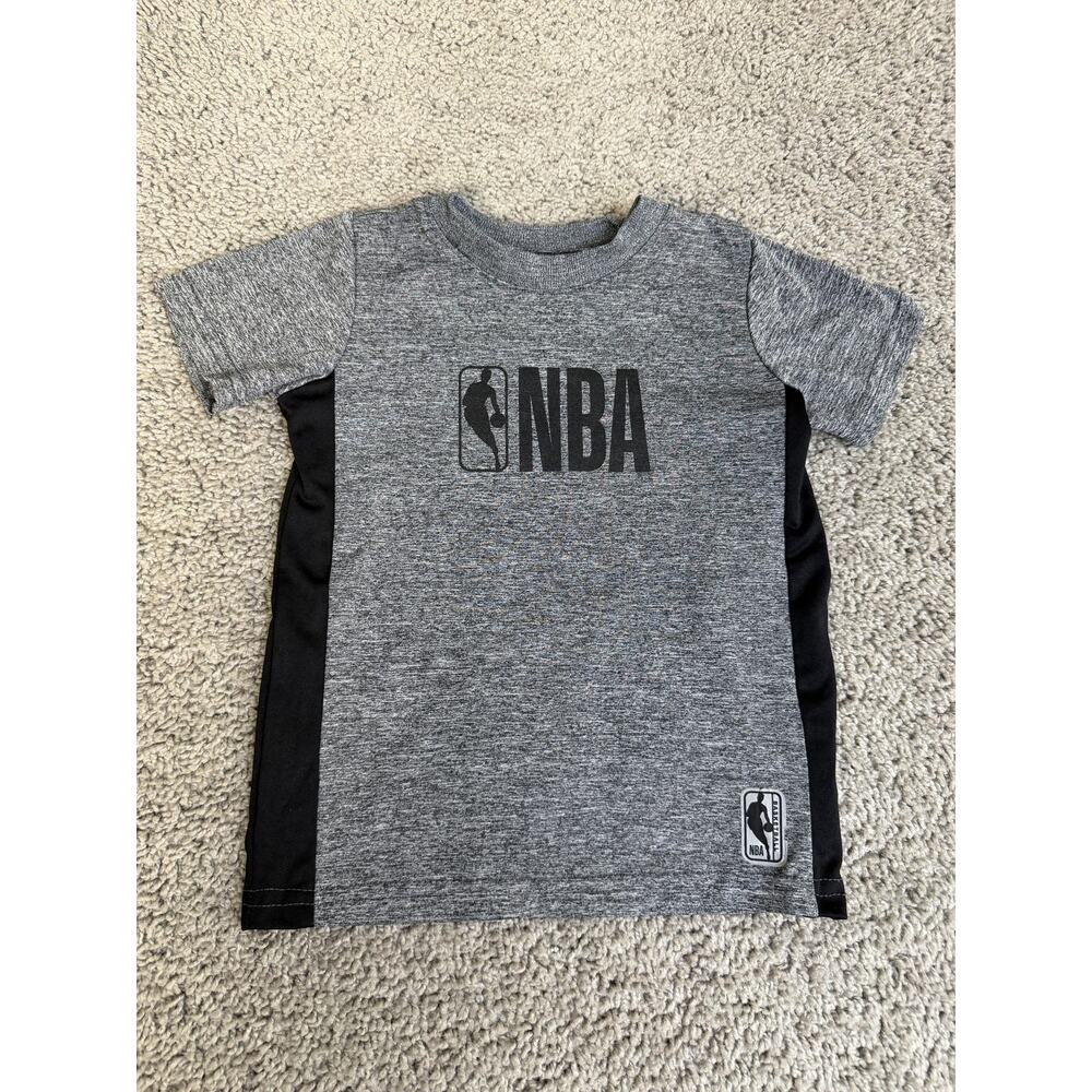 NBA Shirt Boys 3T Heather Gray NBA Basketball Athletic Graphic Tee UNK Honduras